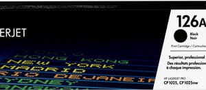 HP 126A Black Toner Cartridge - High-Quality Print Performance for HP LaserJet Printers