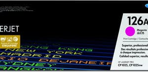 HP 126A Magenta Print Cartridge for Color LaserJet CP1025 - High-Quality Replacement Toner