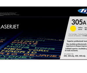 HP 305A Yellow LaserJet Toner Cartridge - High-Quality Print Performance for HP Laser Printers