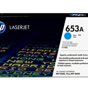 HP 653A Cyan Toner Cartridge - High Yield
