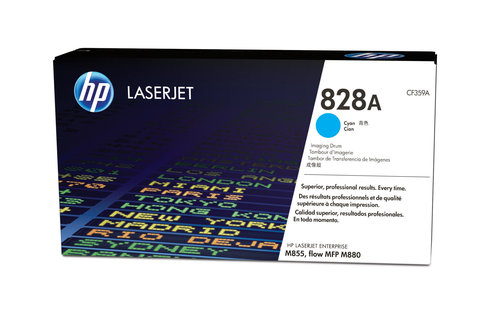 HP 828A Cyan Imaging Drum - High-Quality Print Performance for HP Color LaserJet Printers