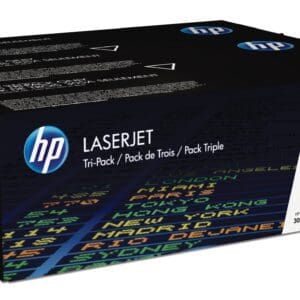 HP 305A Toner Cartridge Tripack - Cyan