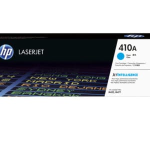 HP 410A Cyan LaserJet Toner Cartridge for M452 and MFP M477 Printers - High Yield