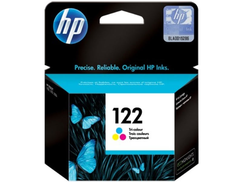 HP 122 Tri-Colour Ink Cartridge - High-Quality Print