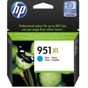HP 951XL Cyan High Yield Ink Cartridge for OfficeJet Printers - Premium Quality Printing