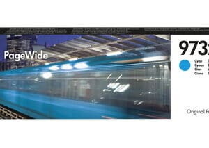 HP 973X High Yield Cyan Ink Cartridge - Original PageWide Technology for Vibrant Prints