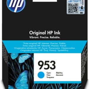 HP 953 Cyan Original Ink Cartridge - High-Quality Print Performance for HP Printers