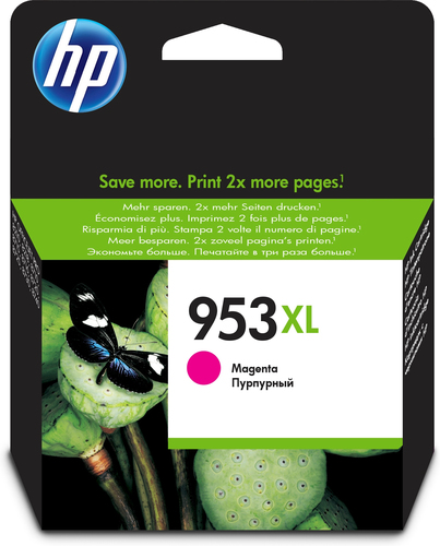 HP 953XL High Yield Magenta Ink Cartridge - Original