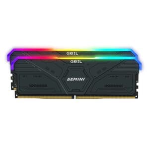 GeIL Gemini RGB 32GB DDR5 6000MHz Desktop Gaming Memory Kit (2 x 16GB) – Grey