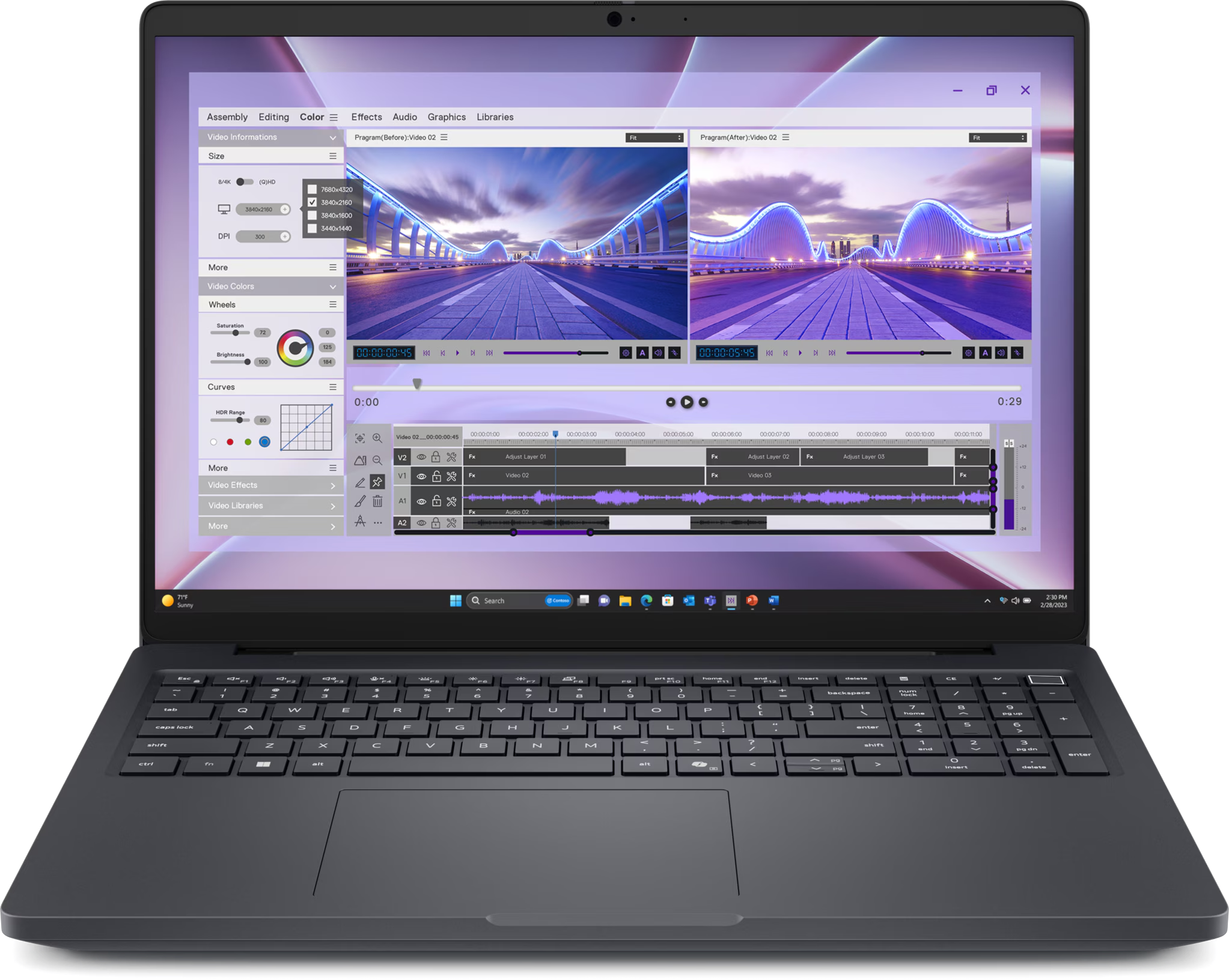 DELL Pro Max 16 Ultra 7 265H 16GB RAM 512GB SSD 16-Inch Notebook - High Performance Laptop for Work and Play