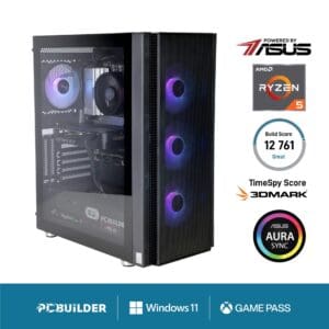 PCBuilder Ryzen 5 8400F OBLIVION Windows 11 Gaming PC
