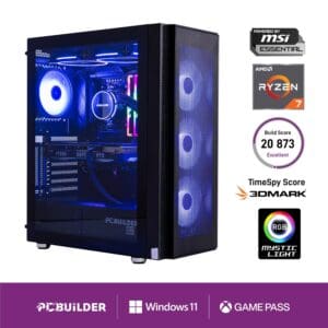 PCBuilder Ryzen 7 9700X TACTICIAN Windows 11 Gaming PC