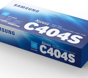 Samsung CLT-C404S Cyan Toner Cartridge - High Yield Compatible Replacement for Samsung Color Laser Printers