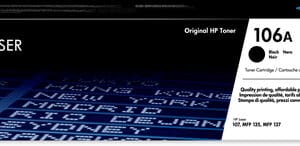 HP 106A Black Original Laser Toner Cartridge - High Yield