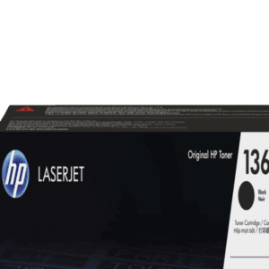 HP 136A Black Original LaserJet Toner Cartridge - High-Quality Print Performance for HP Laser Printers