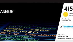 HP 415A Yellow LaserJet Toner Cartridge - High Yield