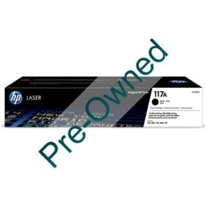 HP 117A Black Original Laser Toner Cartridge - High-Quality Print Performance for HP LaserJet Printers