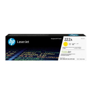HP 222A Yellow Original LaserJet Toner Cartridge - High-Quality Print Performance for HP Laser Printers