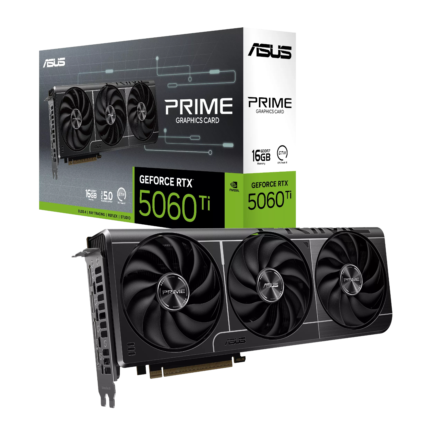 ASUS PRIME GeForce RTX 5060 Ti 16GB GDDR7 Graphics Card we sell tech shop page