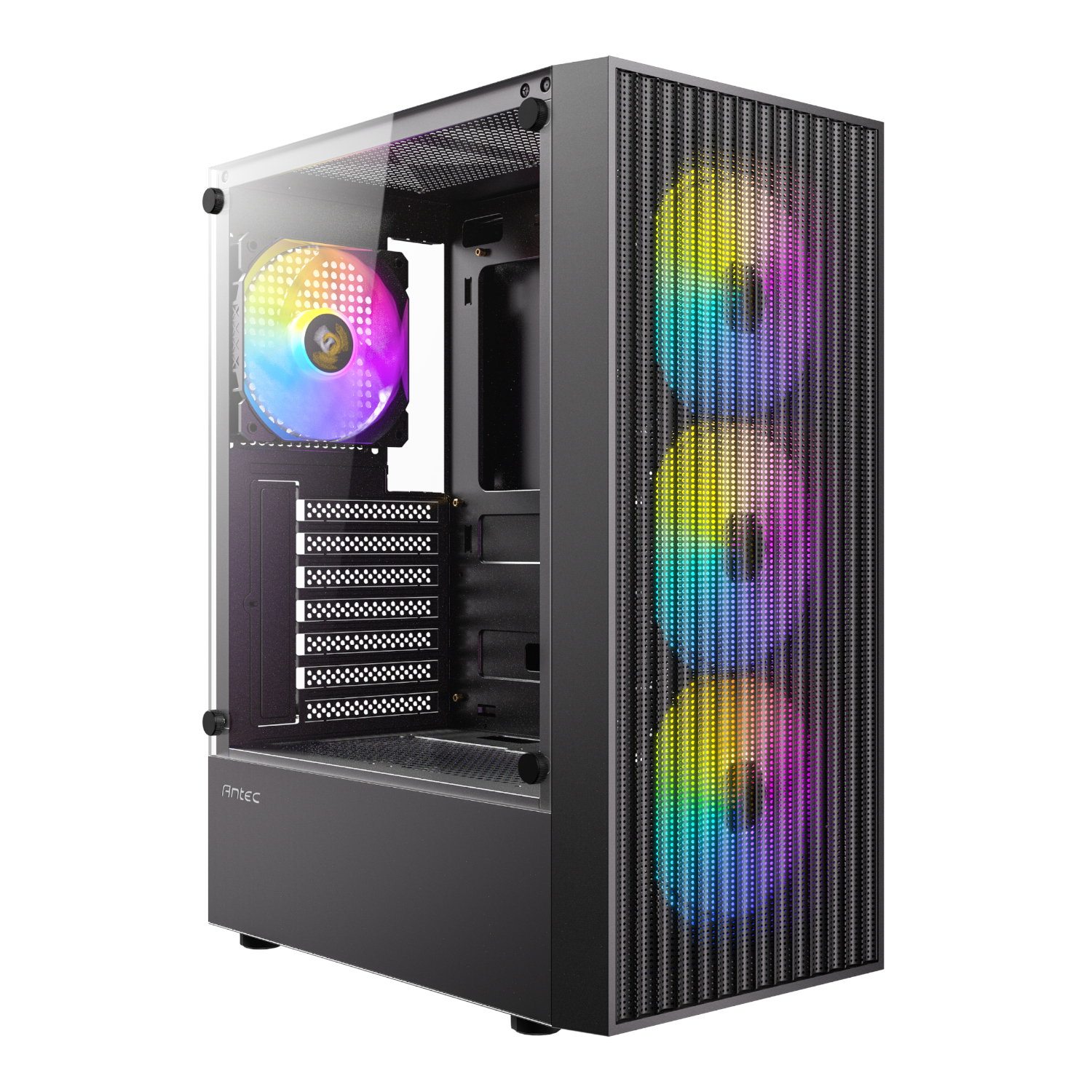 Antec AX27 RGB ELITE ATX Gaming Chassis - Black we sell tech shop page