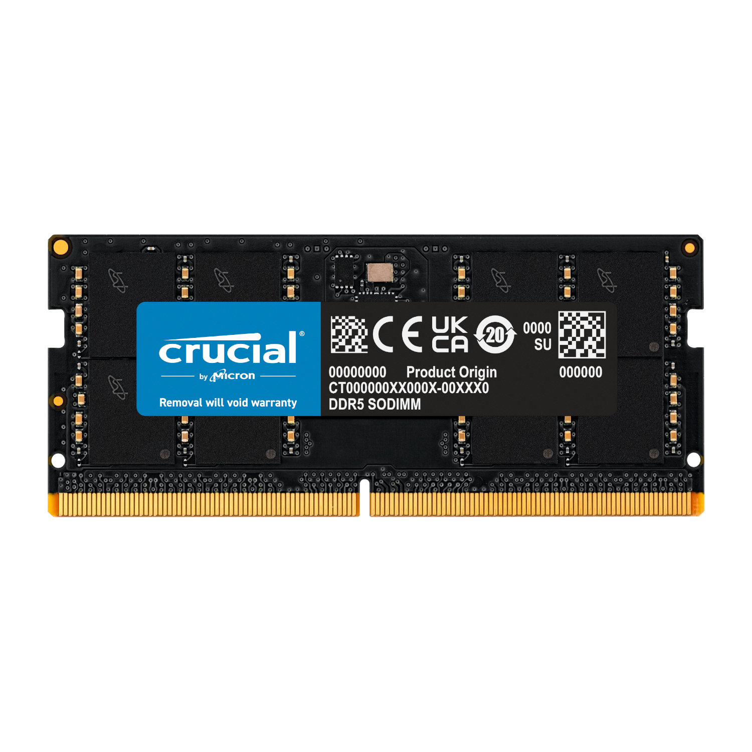 Crucial 64GB 5600MHz DDR5 SODIMM Notebook Memory we sell tech shop page