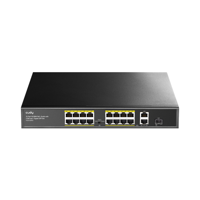 Cudy 16-Port Unmanaged PoE+ Switch - Rack Mount we sell tech shop page