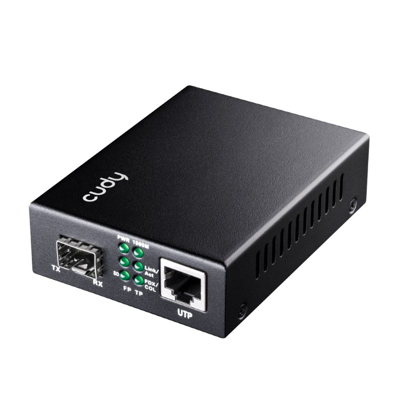 Cudy Fibre to Gigabit Ethernet Media Converter we sell tech shop page