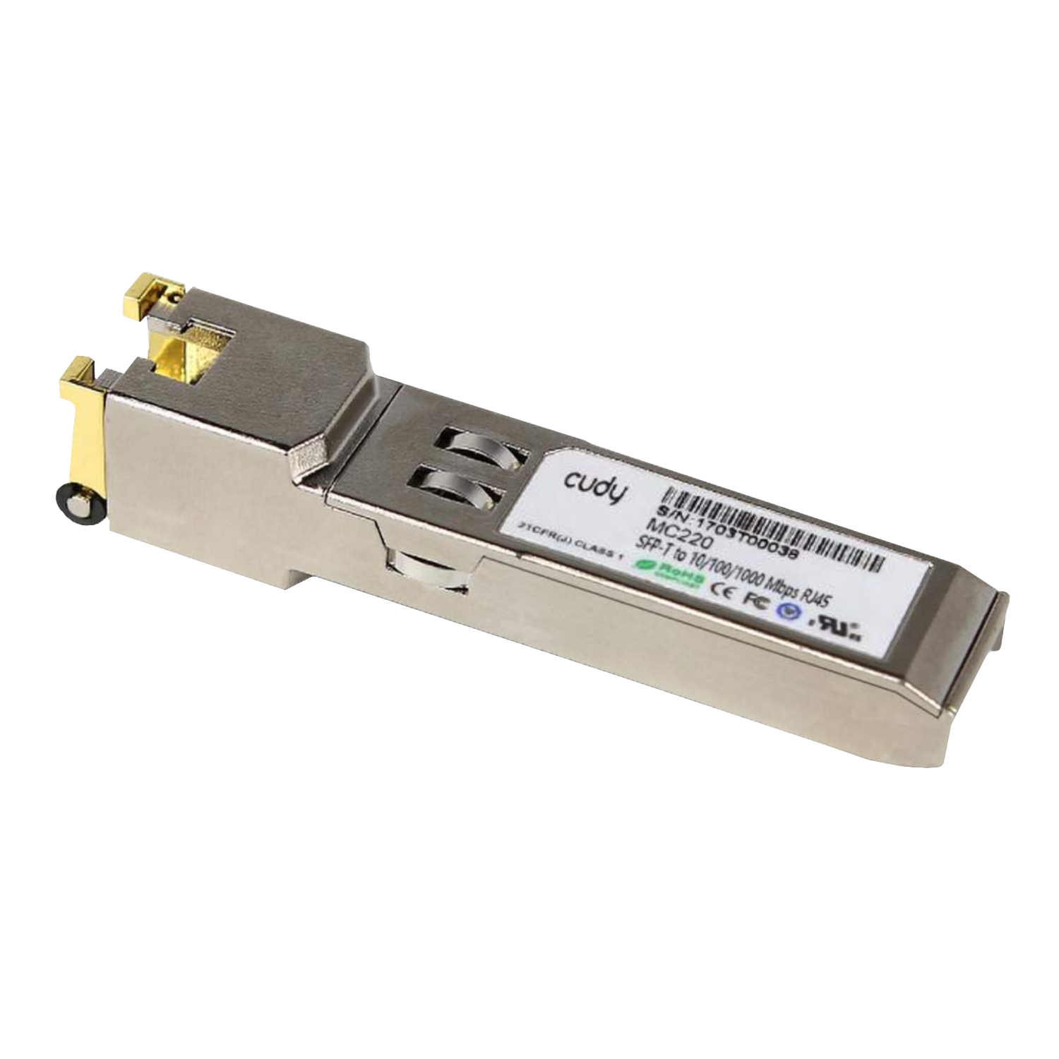 Cudy SM220 SFP-T 10/100/1000Mbps RJ45 Ethernet Module we sell tech shop page