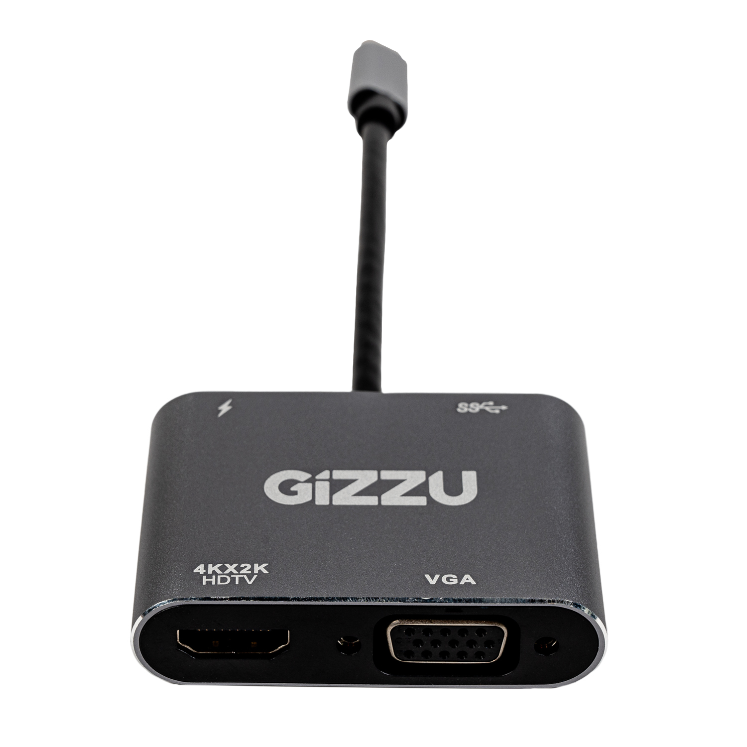 Gizzu 4-in-1 Type-C to HDMI/VGA/USB3.0 Hub we sell tech shop page