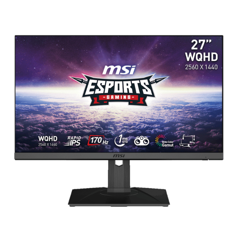 MSI G272QPF 27" WQHD IPS 170Hz 1ms Flat Gaming Monitor we sell tech shop page
