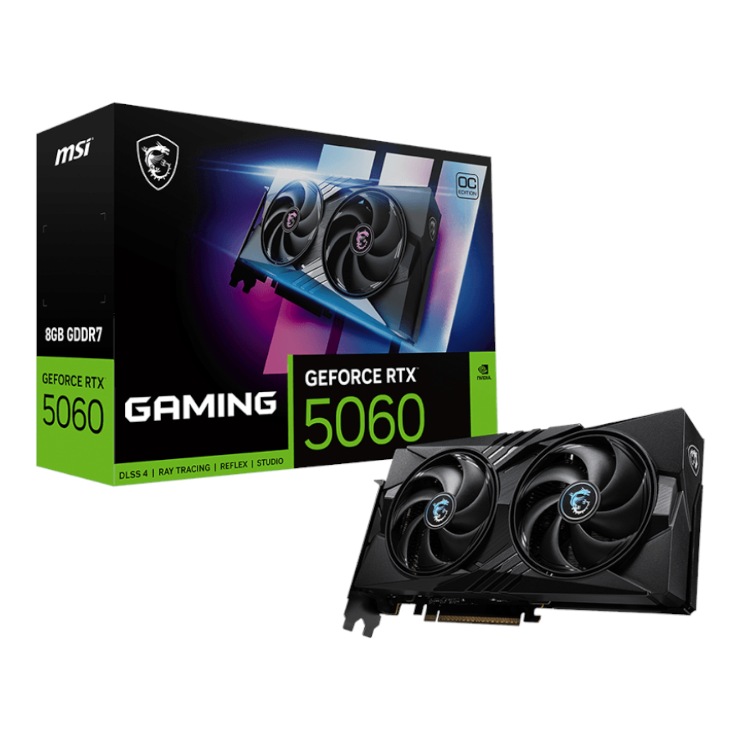 MSI GeForce RTX 5060 8GB GAMING OC Graphics Card we sell tech shop page