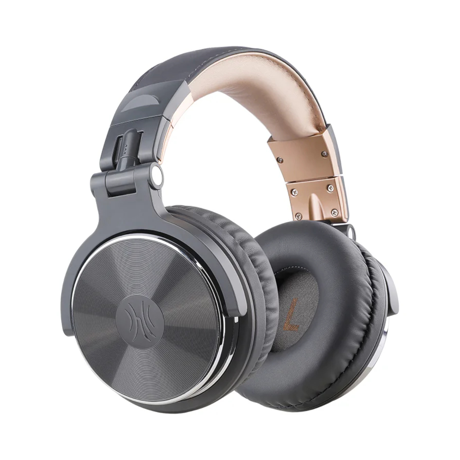 Oneodio Pro 10 Professional Wired Over Ear DJ and Studio Monitoring Headphones - Grey/Gold we sell tech shop page