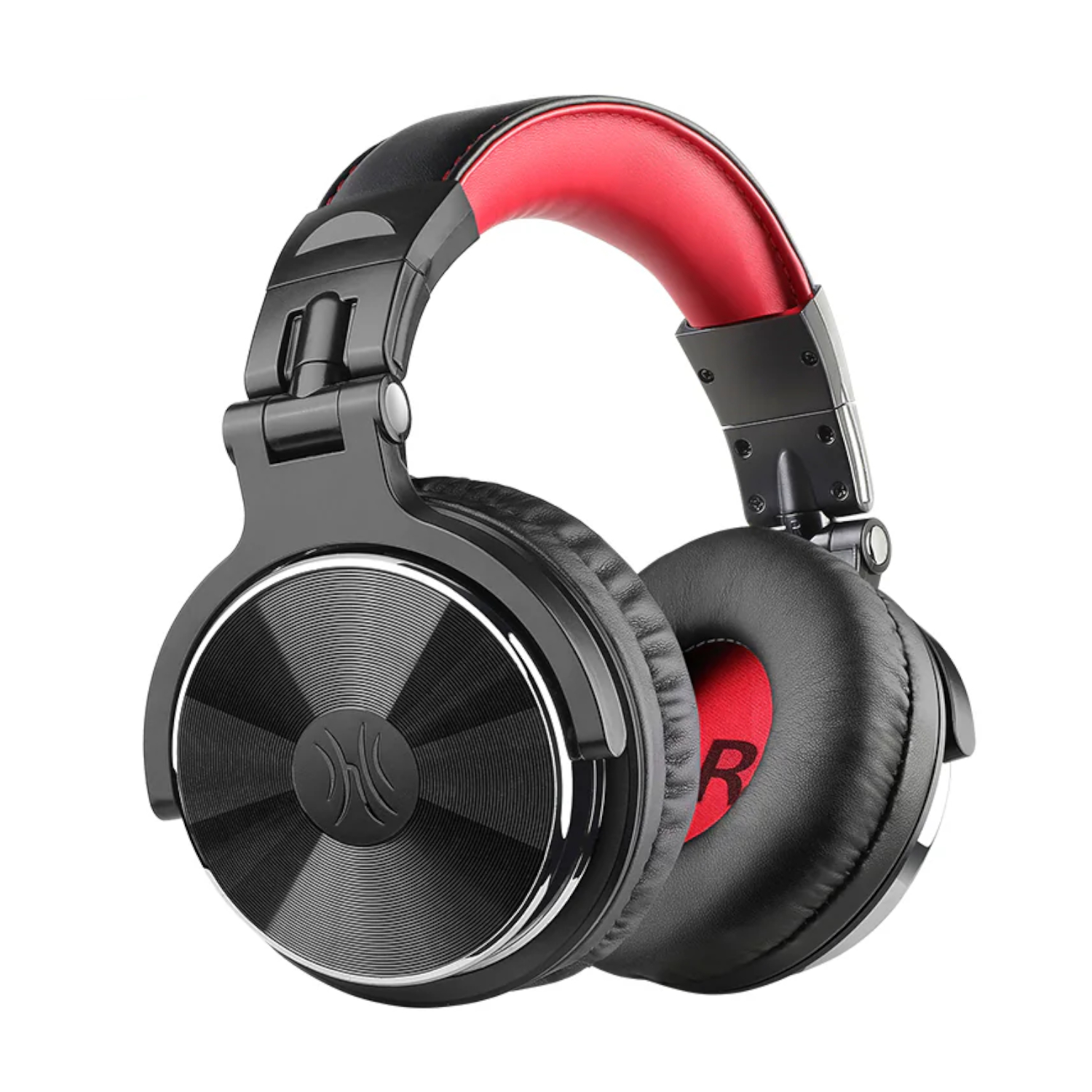 Oneodio Pro 10 Professional Wired Over Ear DJ and Studio Monitoring Headphones - Red/Black we sell tech shop page