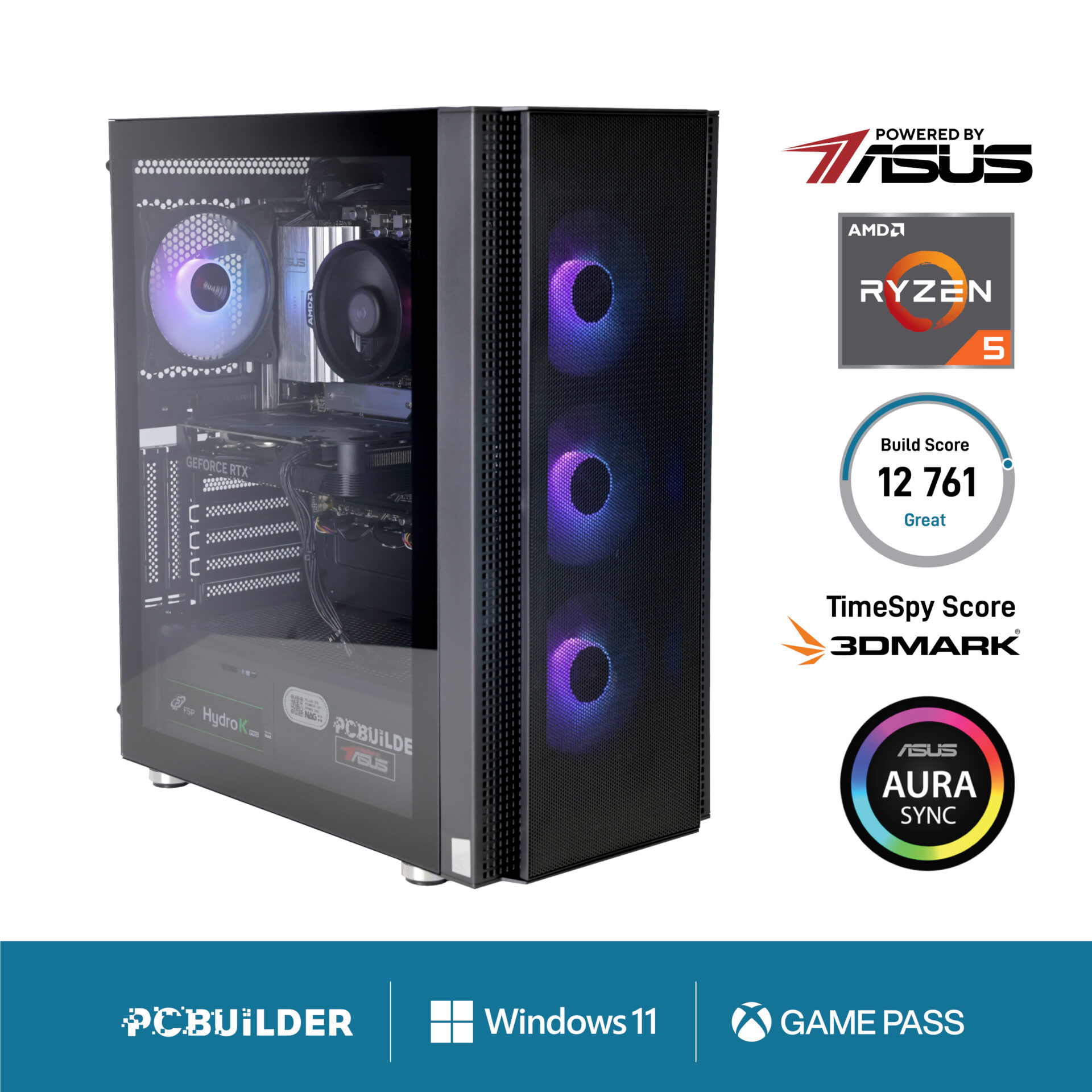 PCBuilder Ryzen 5 8400F OBLIVION Windows 11 Gaming PC we sell tech shop page