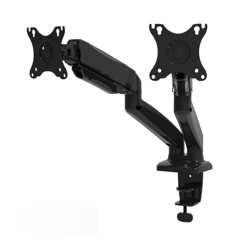 PORT Monitor Arm VESA Dual Screen - Black we sell tech shop page