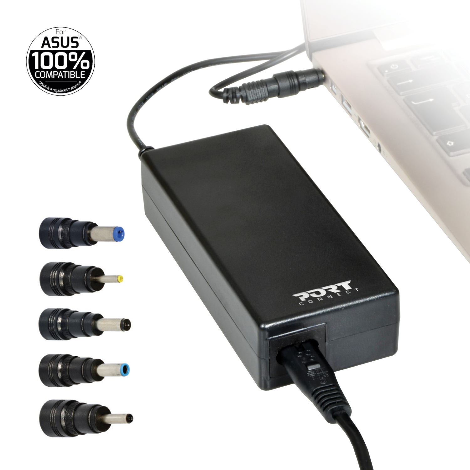 Port Connect 65W Notebook Adapter Asus we sell tech shop page