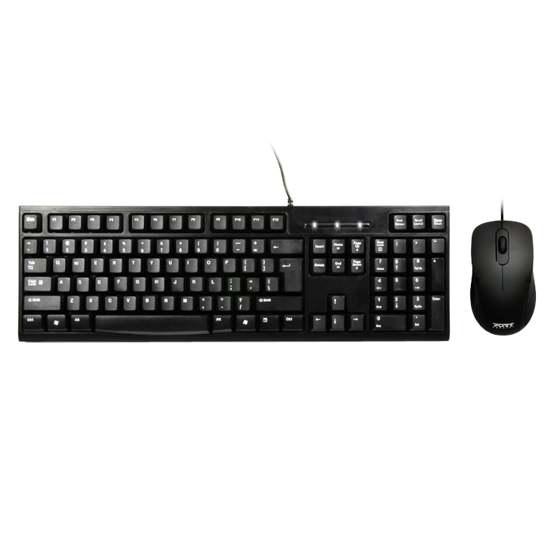 Port Design COMBO Wired Mouse + Keyboard - Black we sell tech shop page