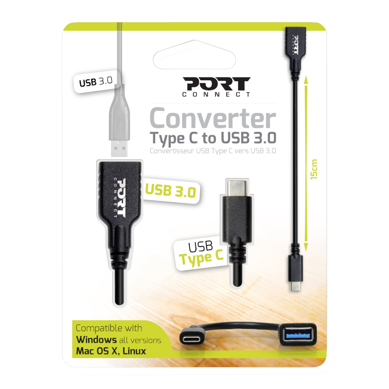 Port Type-C to USB3.0 15cm Adapter we sell tech shop page