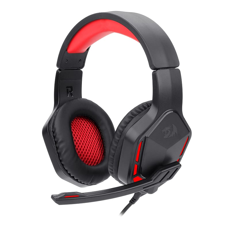 REDRAGON Over-Ear THEMIS Aux Gaming Headset - Black we sell tech shop page
