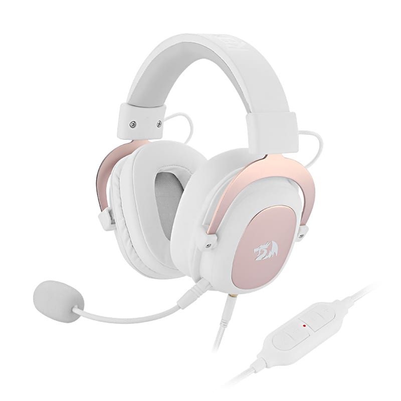 REDRAGON Over-Ear ZEUS 2 USB Gaming Headset - White we sell tech shop page