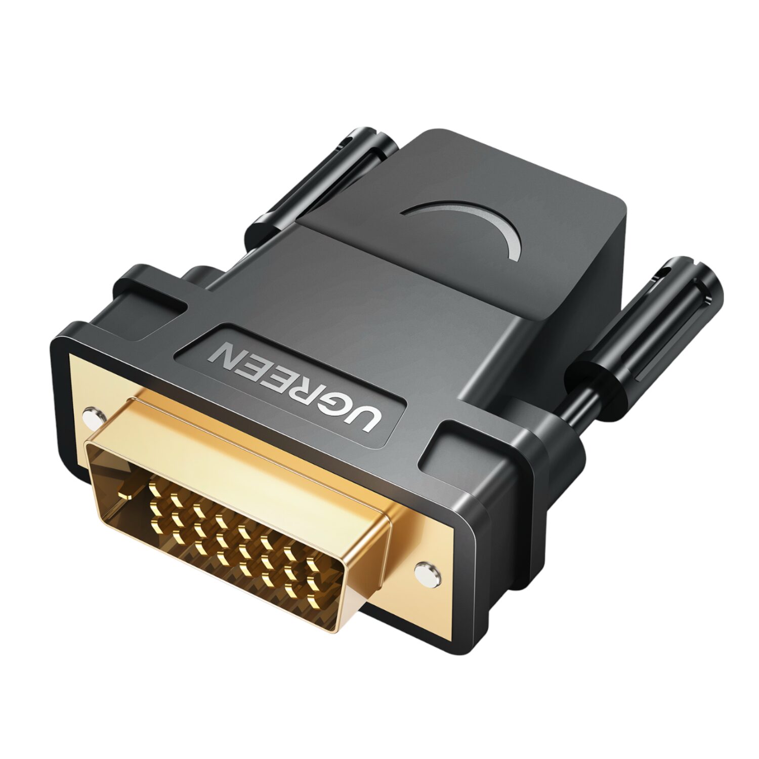 UGREEN 20124-20124 DVI (24+1) Male to HDMI Female Adapter - Black we sell tech shop page