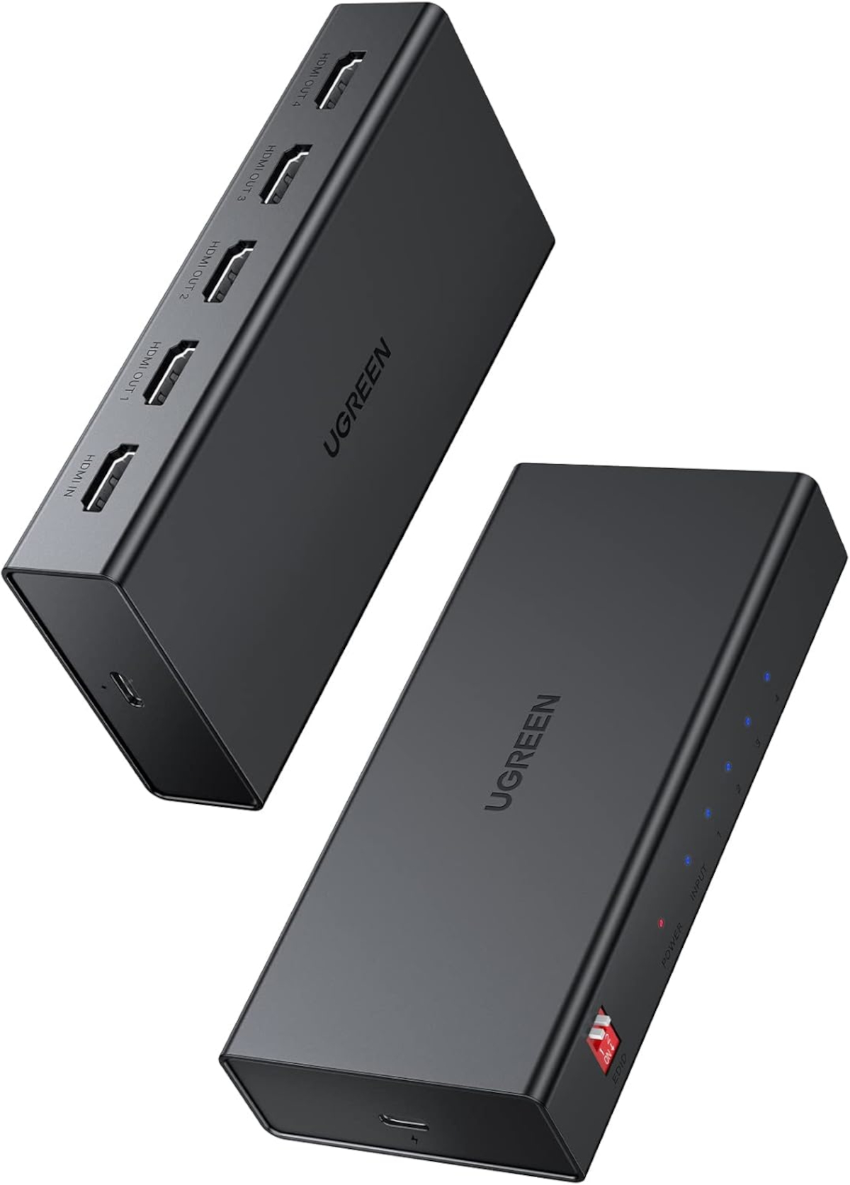 UGREEN HDMI 1×4 Video Splitter 4K – Black we sell tech shop page