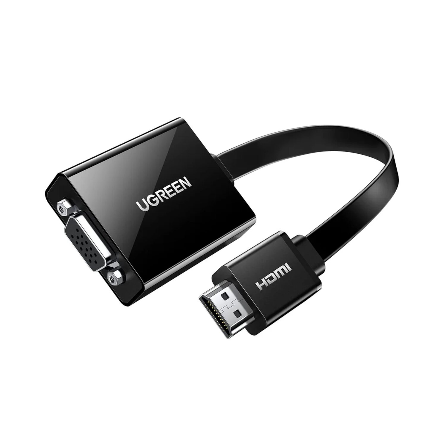 UGREEN HDMI to VGA Adapter, with 3.5mm Audio and Power Port - Black we sell tech shop page