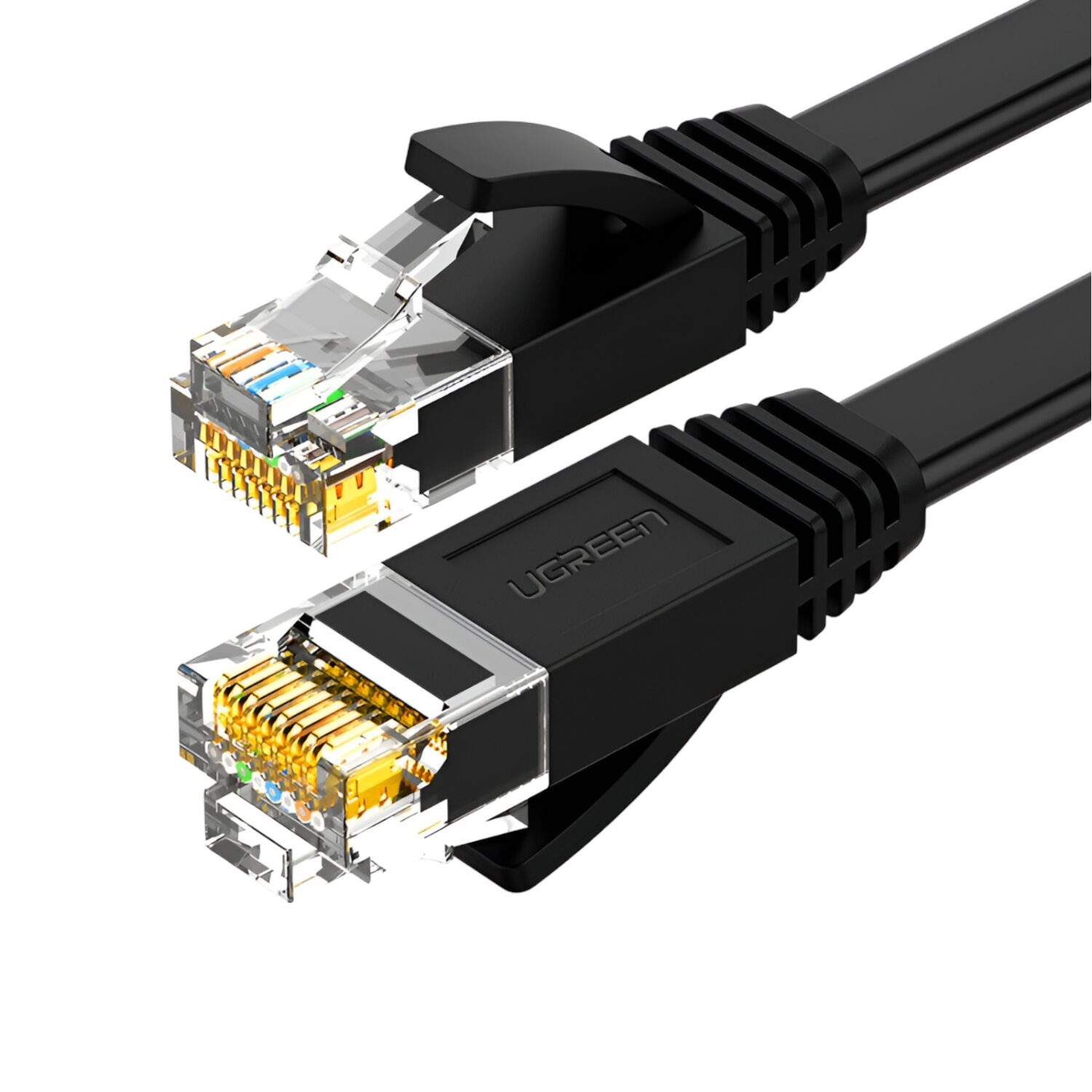 UGREEN NW102 Cat6 U/UTP Flat Ethernet Cable 15m - Black we sell tech shop page
