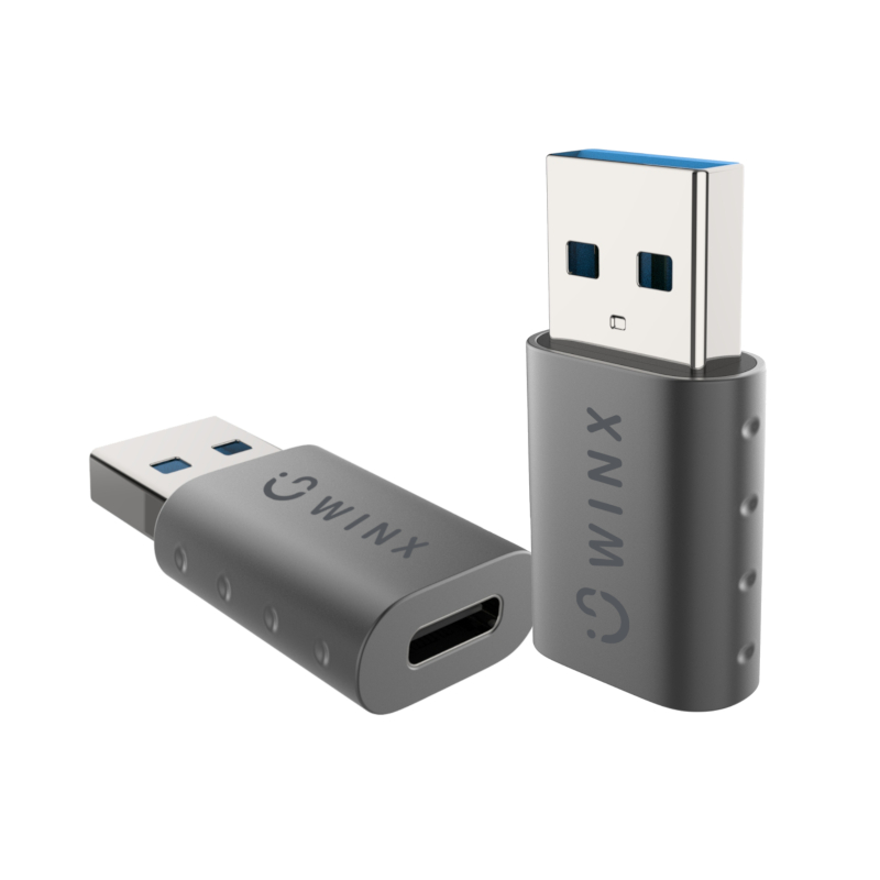 WINX LINK Simple USB to Type-C Adapter Dual Pack we sell tech shop page