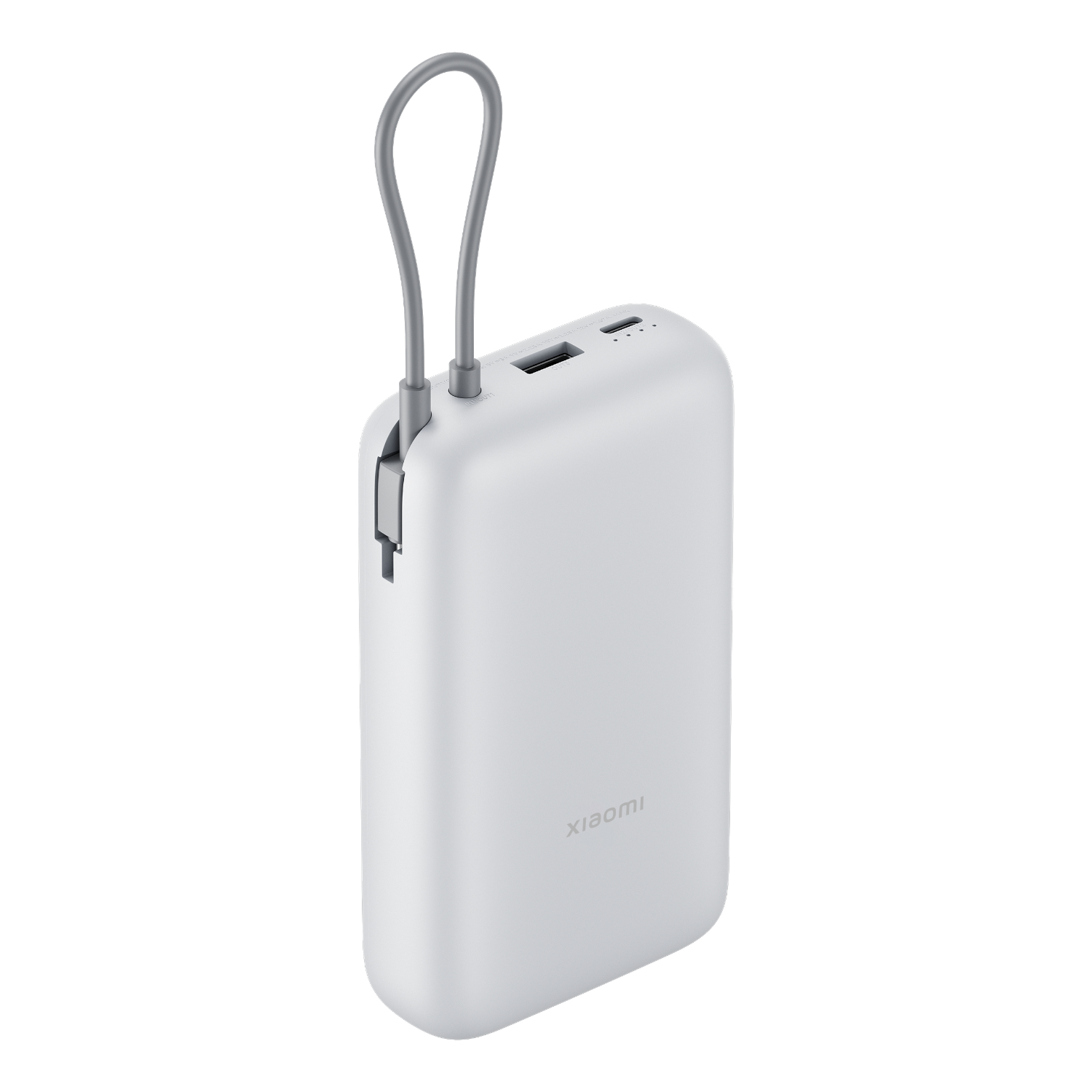 Xiaomi Power Bank 20000mAh (Integrated Cable) - Light Grey we sell tech shop page